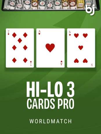 World Match - Table - Hi Lo 3 Cards Pro